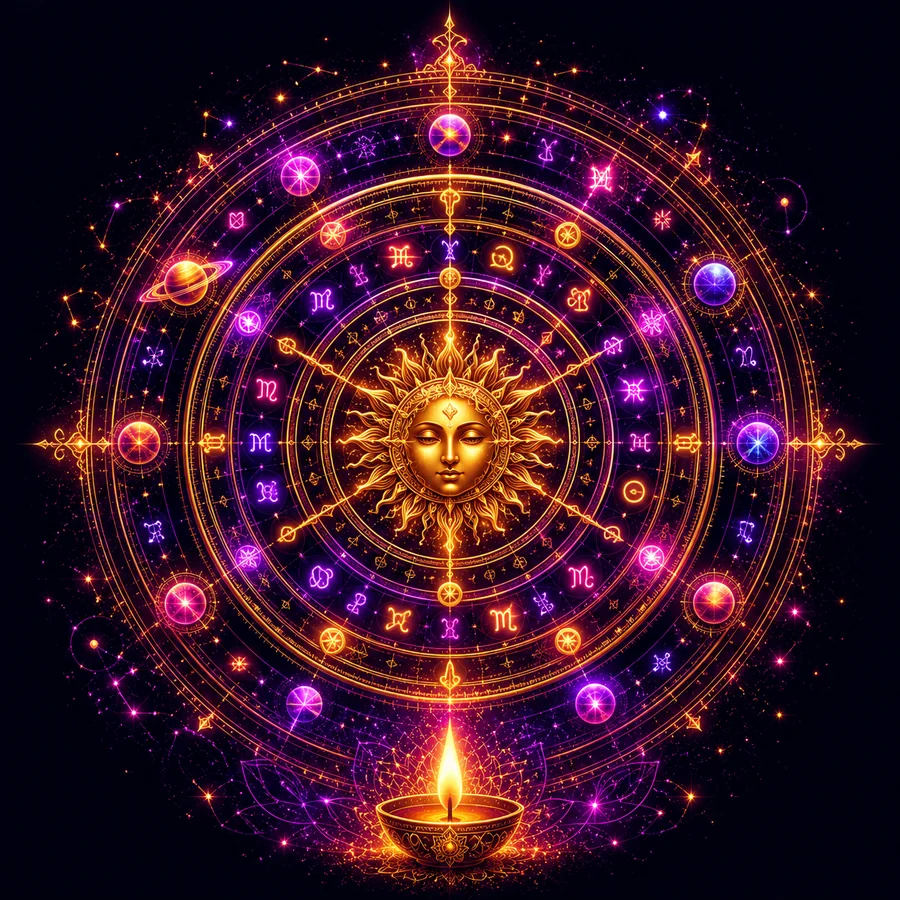 Panchang and Muhurat cosmic clock